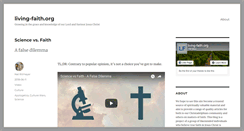 Desktop Screenshot of living-faith.org